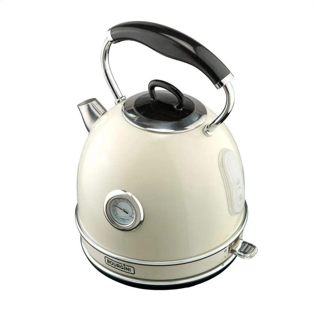 Retro-Thermowasserkocher Creme - Wasserkocher - nostalgisch