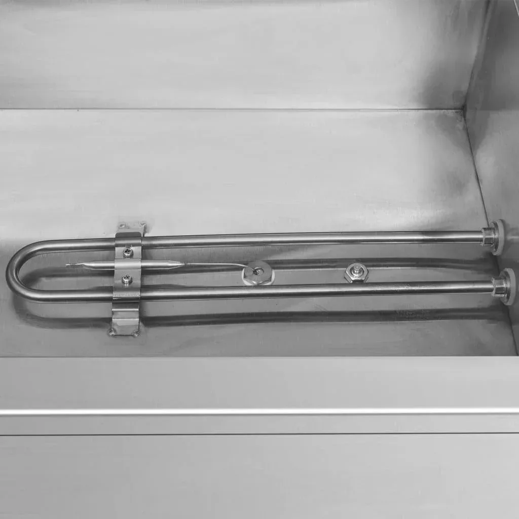 Speisenwärmer Bain-Marie mit 3 Schalen GN 1/2 aus Edelstahl