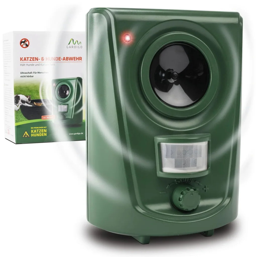Hunde und Katzenabwehr - inklusive Batterien
