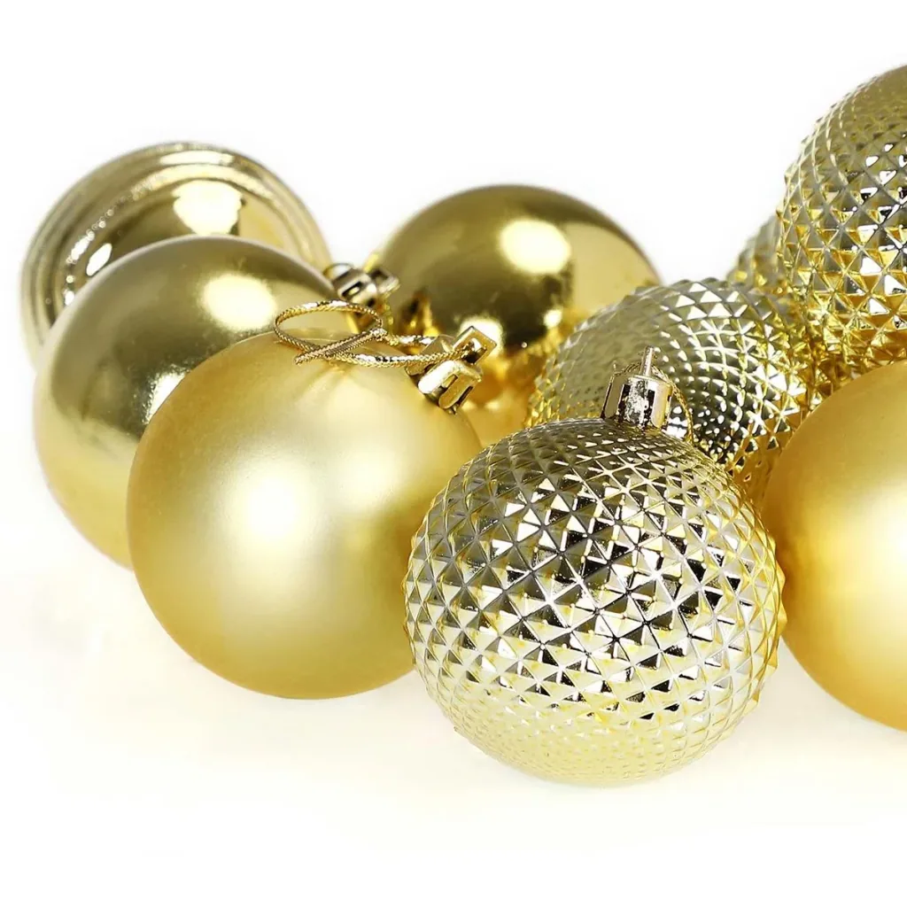 Christbaumschmuck - Christbaumschmuck - gold 66 Stk.