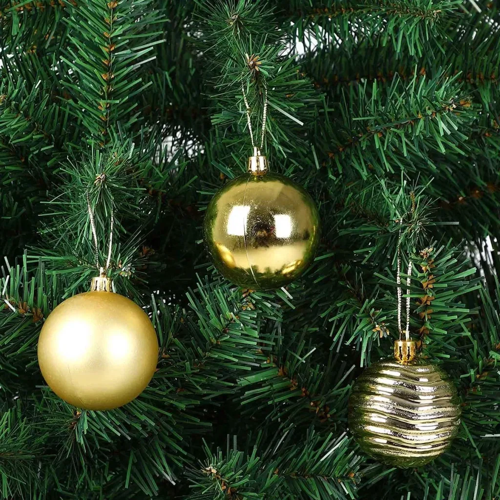 Christbaumschmuck - Christbaumschmuck - gold 66 Stk.