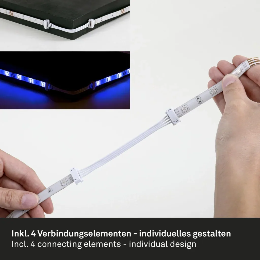 RGB-LED Flexband digital, 5m, 150  RGB-LEDs, 24 Watt, Fernbedienung""
