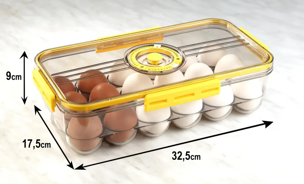 Eierbox Egg Safe für 18 Eier