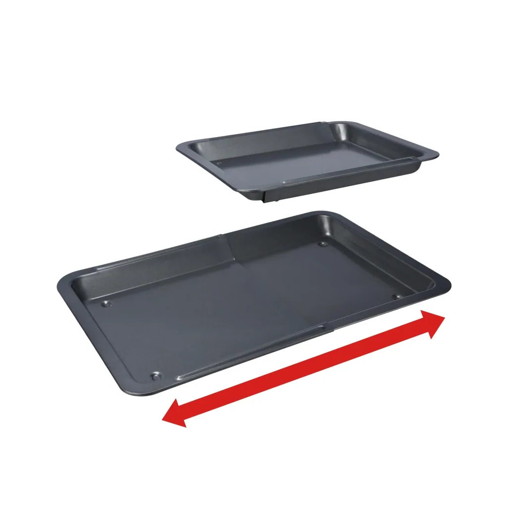 Backblech ausziehbar 33-53,5 cm, 2-er Sparset