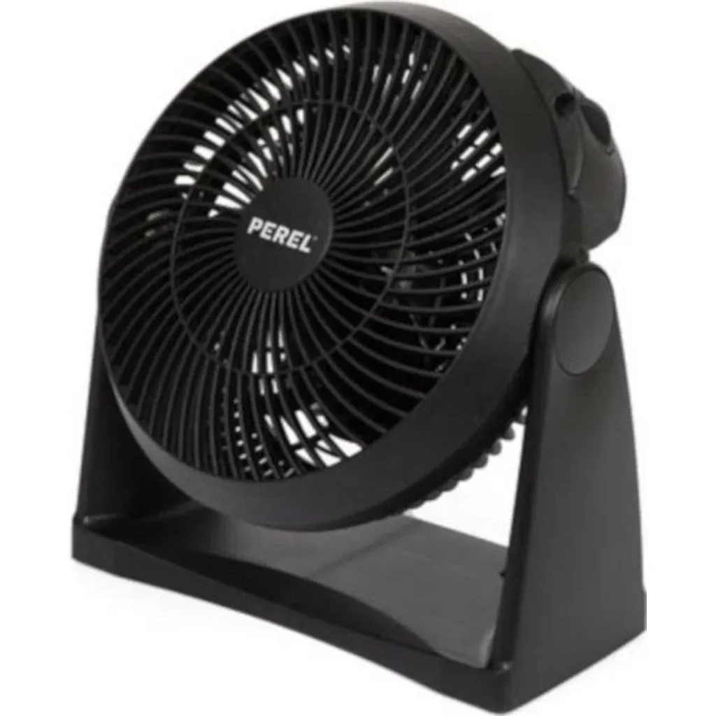 NL Boden- und Wandventilator ABS - Ø20cm - Schwarz - 30W