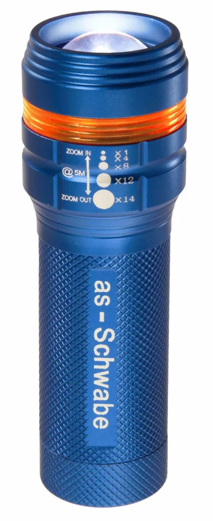 LED-Taschenlampe XT1 mit Zoom