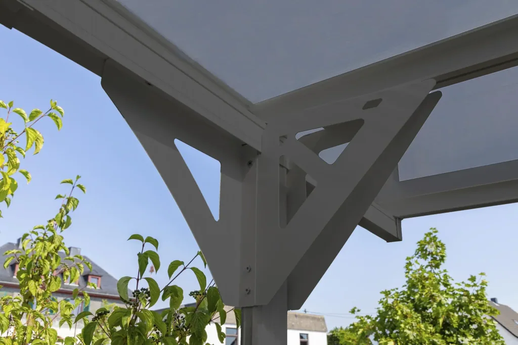 Westmann Carport Helsinki, 305×503×232 cm, Anthrazit – Aluminium mit Polycarbonatdach