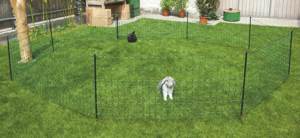 Kaninchen Netz, 12 m lang, 65 cm hoch - für höchste Hütesicherheit