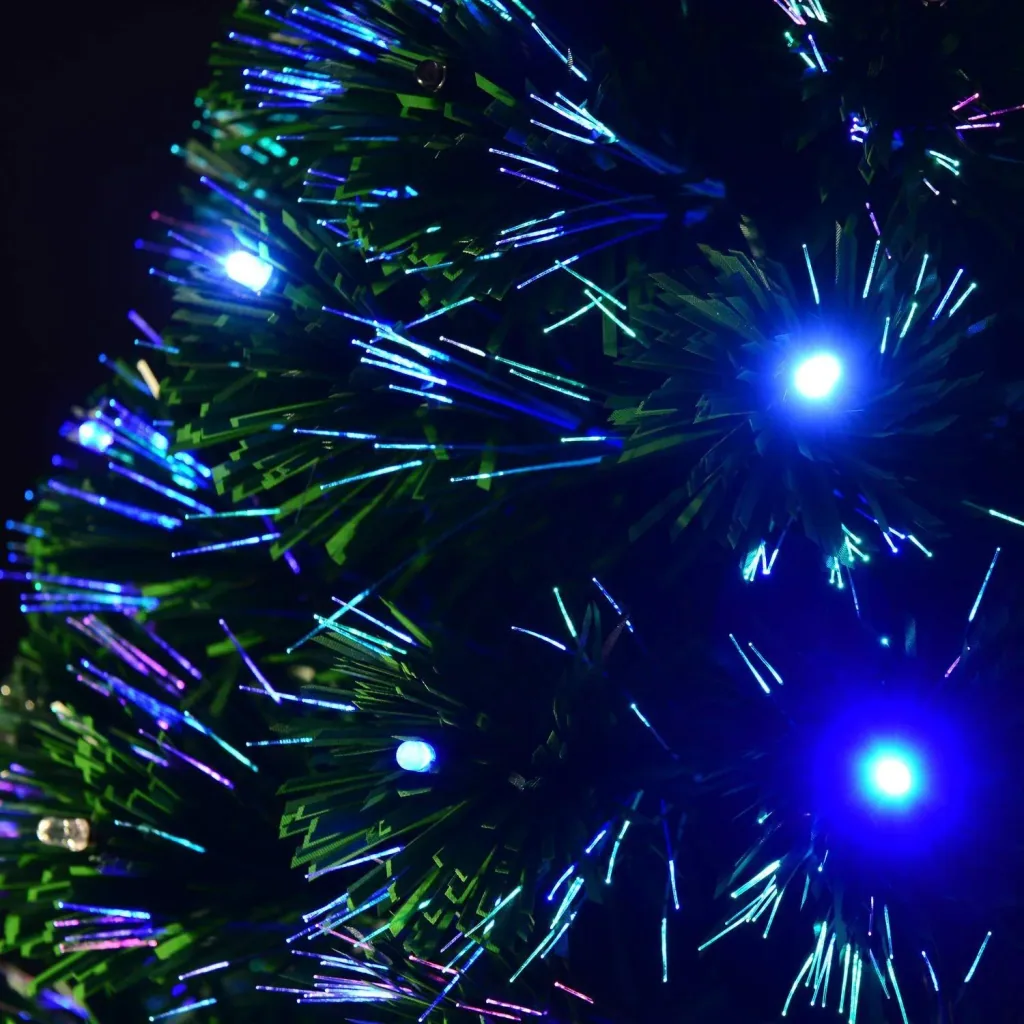 Weihnachtsbaum Tannenbaum 90 LEDs Stern Grün 48x90cm