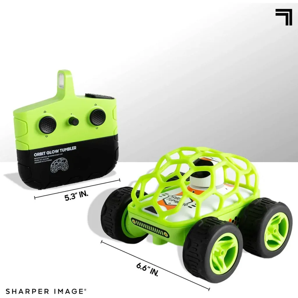 Sharper Image RC Orbit steuerbares Auto - Geeignet für alle Terrains - Stunt / Flip Car - Glow in the dark