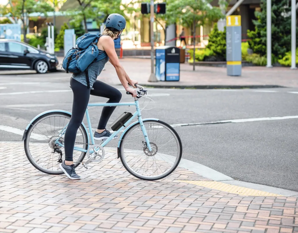 Fahrradtasche mit Zahlenschloss "Basic", Grau, 26 cm