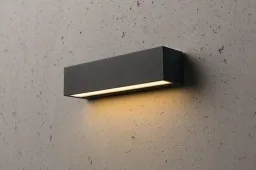 LED Wandleuchte MEDEA, 11 warmweiße SMD LED, 9,5W, Länge: 250mm