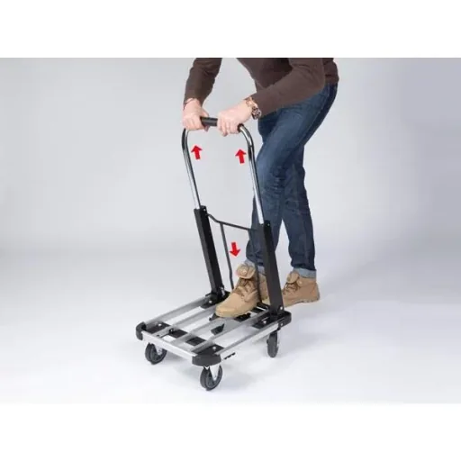 Alu-Plattformwagen -725 X 475 X 750 Mm - Max. Tragkraft 150 Kg