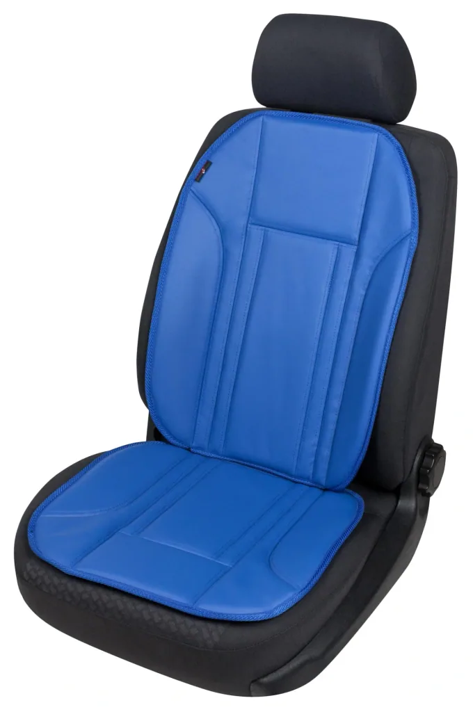 Sitzaufleger aus Kunstleder Ravenna blau