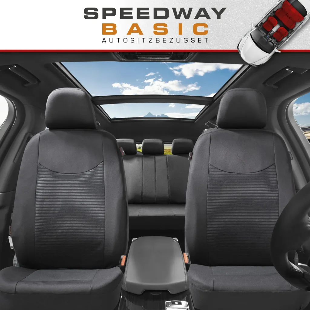 Auto Sitzbezug "SPEEDWAY" - Komplett-Set