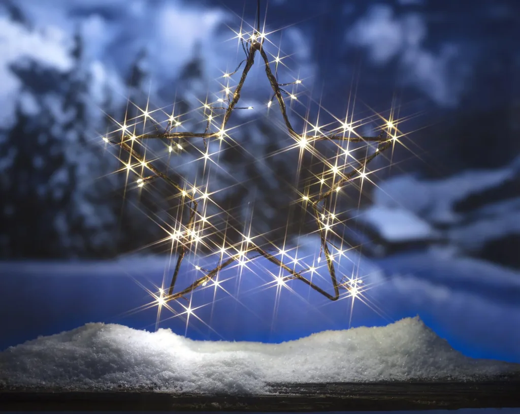 Stern mit 80 LEDs
