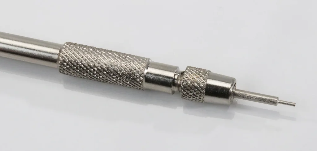 Federstegwerkzeug mit Gabel und Durchdrücker (1 Stück)
