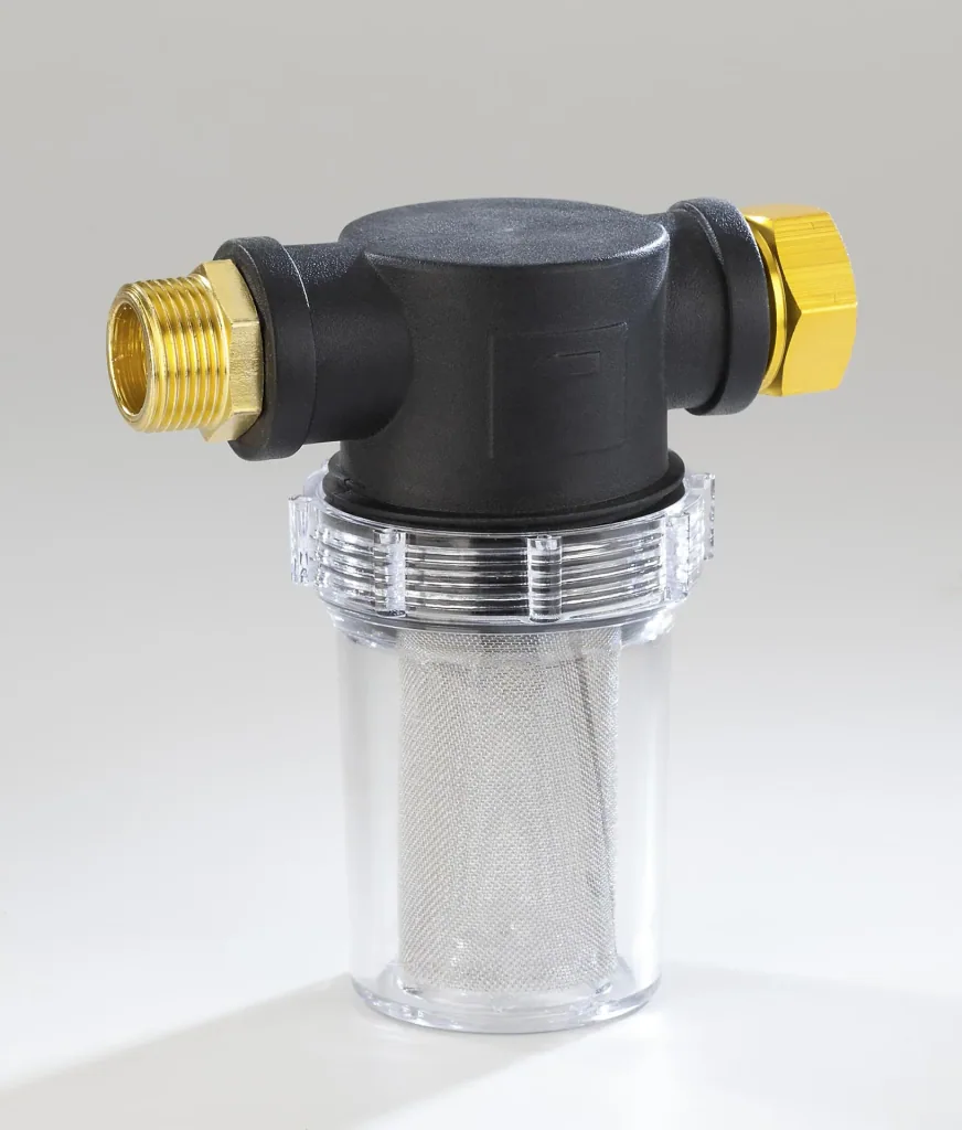 Wasserfilter für Hochdruckreiniger und Regentonnen