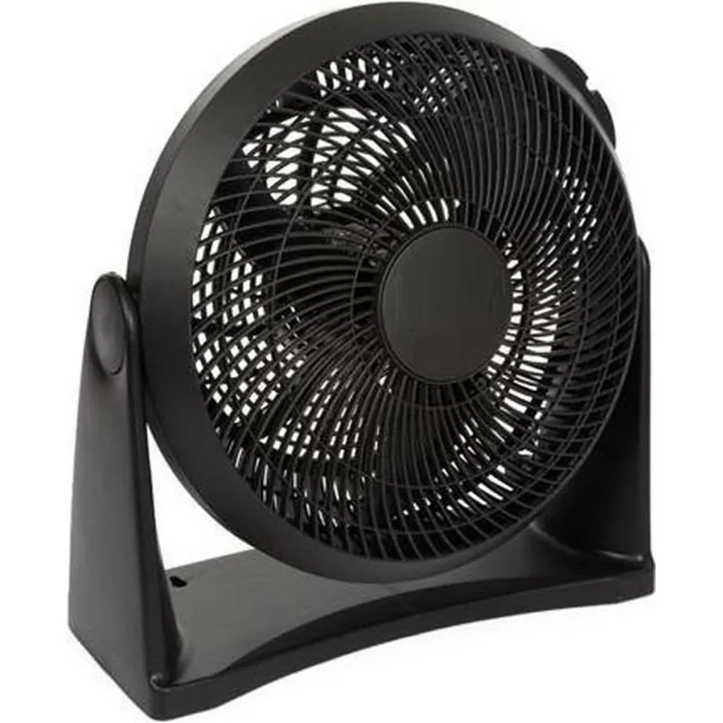 NL Boden- und Wandventilator ABS - Ø30cm - Schwarz - 35W