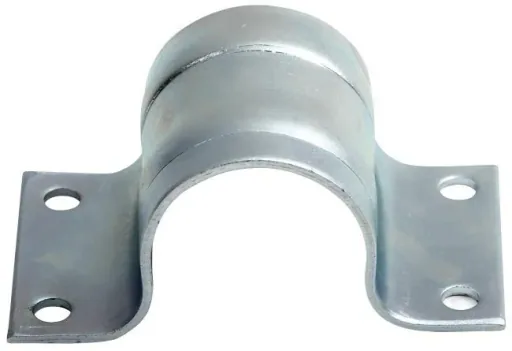 Mastschelle 48 mm 6 Kant Holzschrauben 8x40 verzinkt