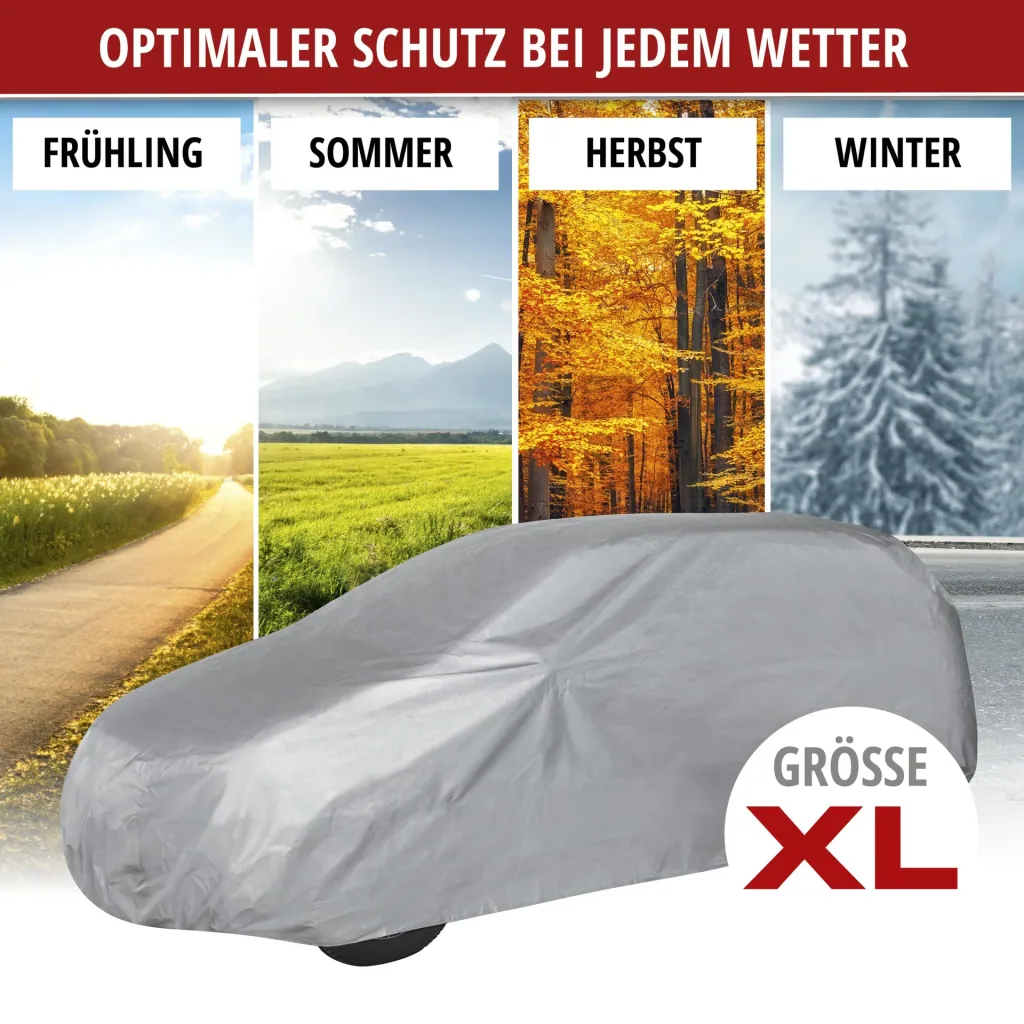 All Weather light SUV - Größe L - 520 x 185 x 155 cm - PEVA -grau
