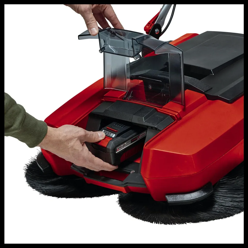 Akku-Kehrmaschine TE-SW 18/610 18 V, 20 Liter