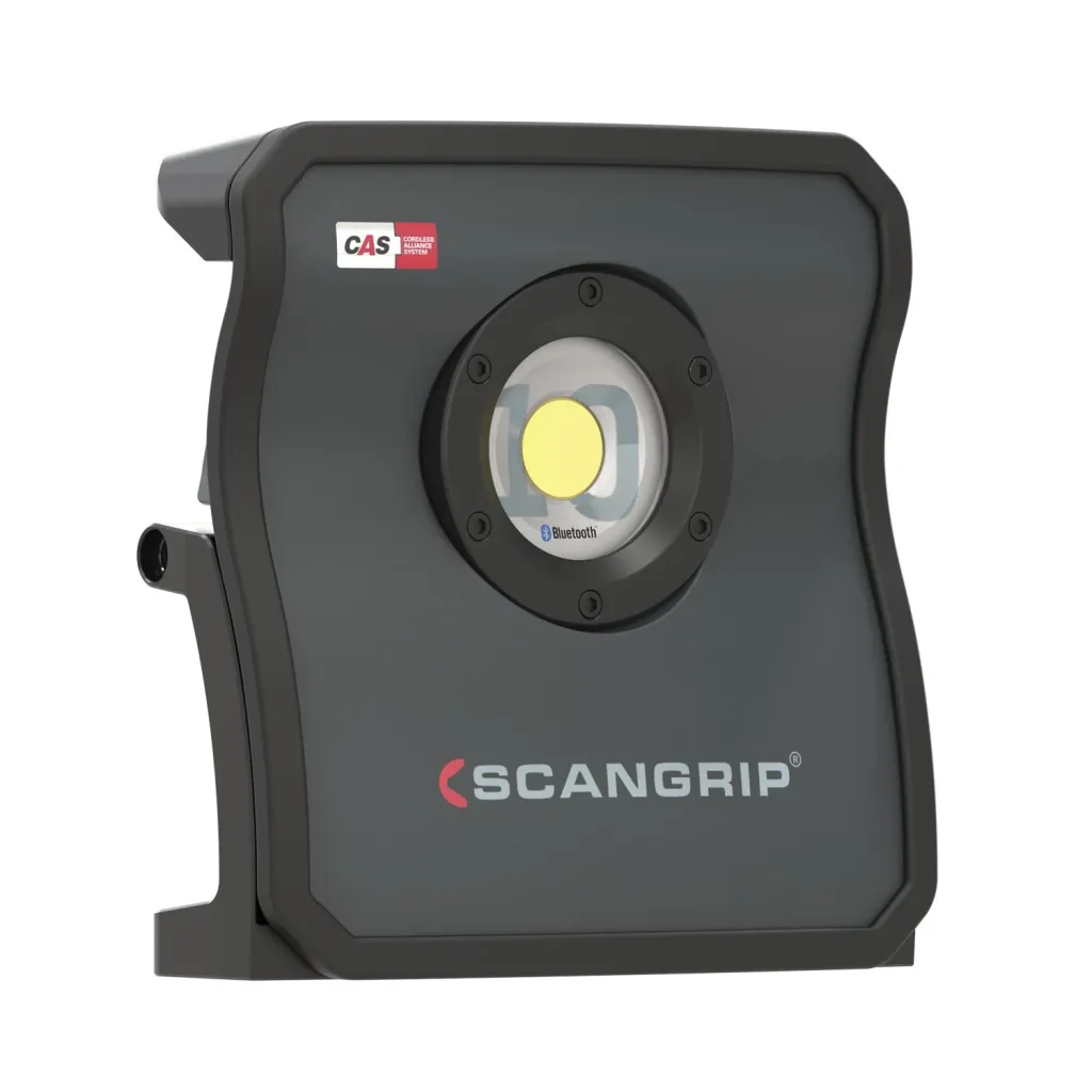 Handflutlichtstrahler NOVA 10 CAS + Scangrip CAS Netzgerät + abnehmbarem Diffuser L