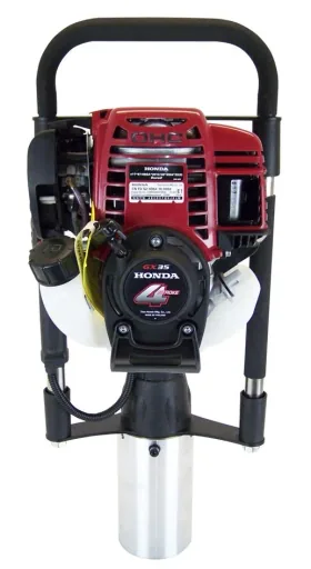 Motor Pfahlramme mit Honda GX 35, 1,36 PS
