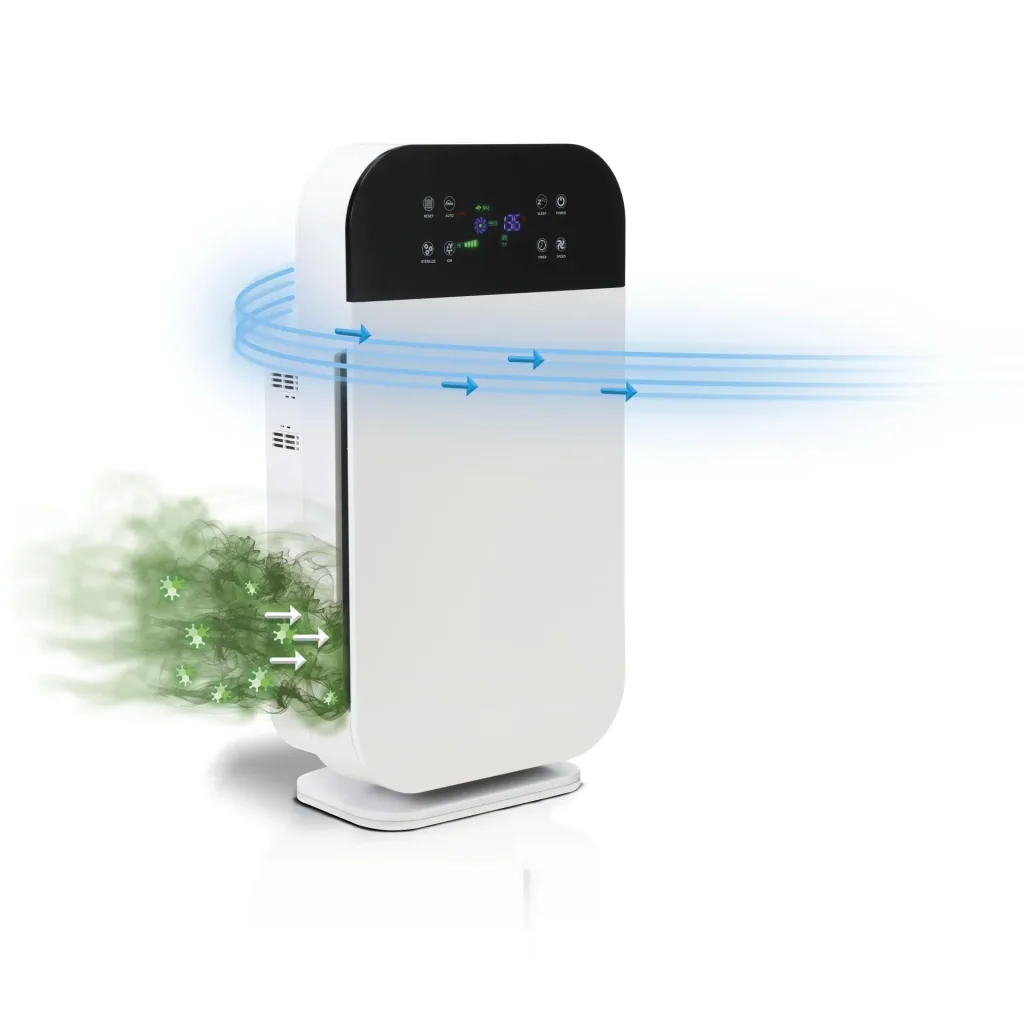 Air Purifier Deluxe 6in1 Luftreiniger für bis zu 40 m²