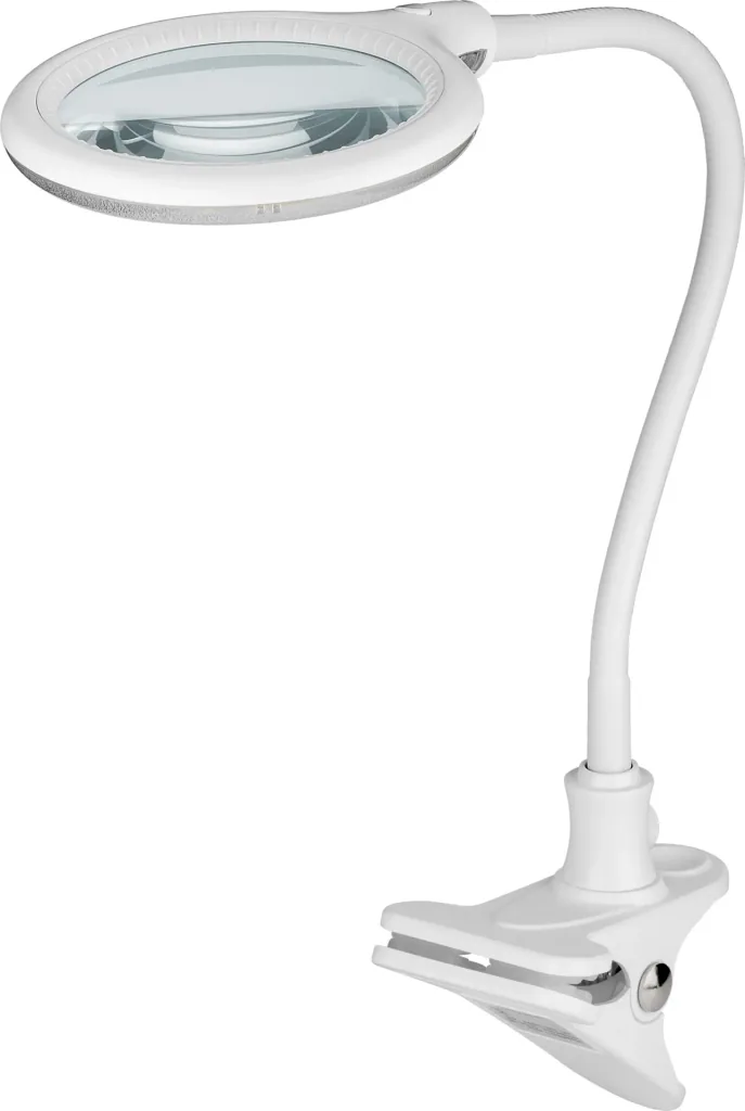 LED Stand/Klemm-Lupenleuchte, 6 W