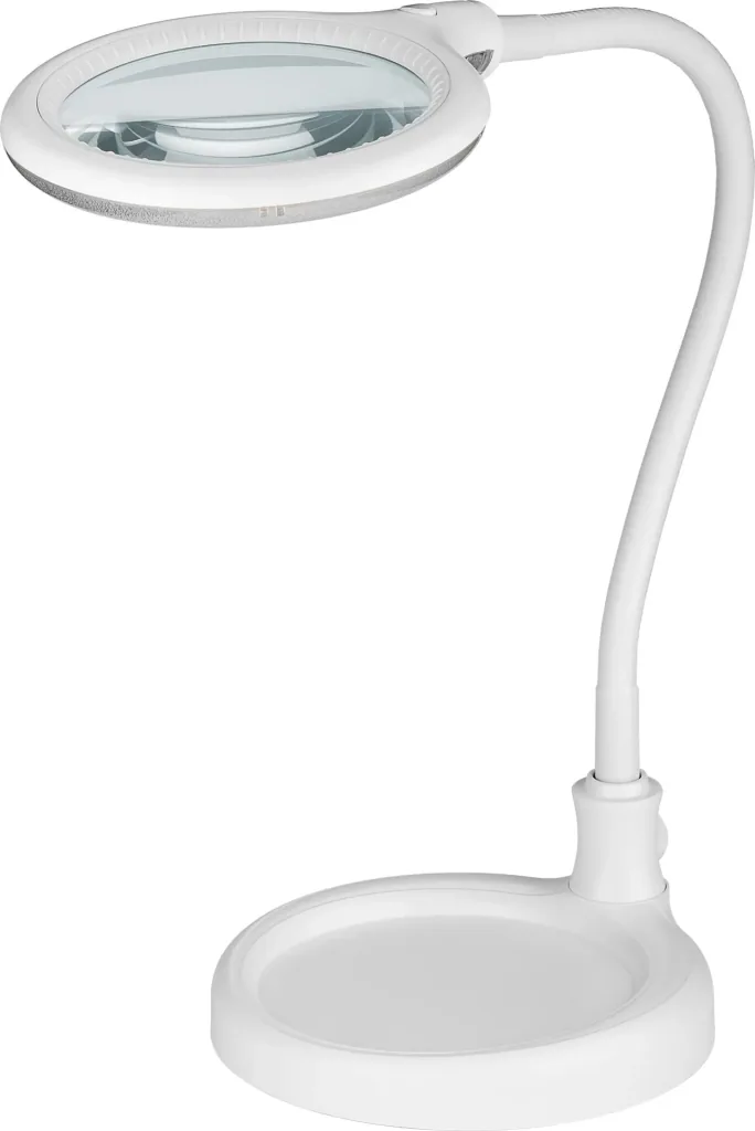 LED Stand/Klemm-Lupenleuchte, 6 W