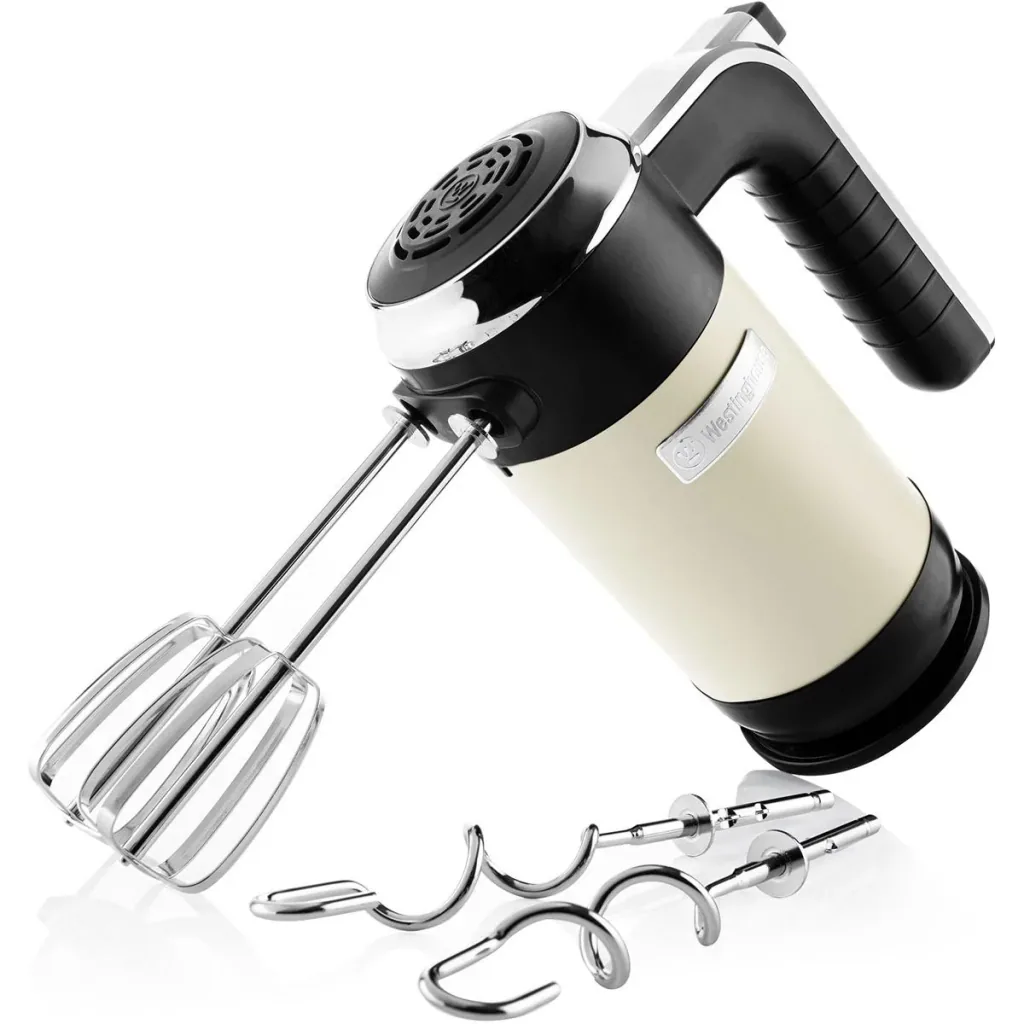 Retro-Handmixer - Weiß