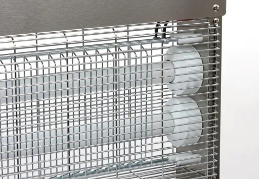 Elektrischer Fliegenvernichter EcoKill Inox IPX4, 2 x 15 Watt