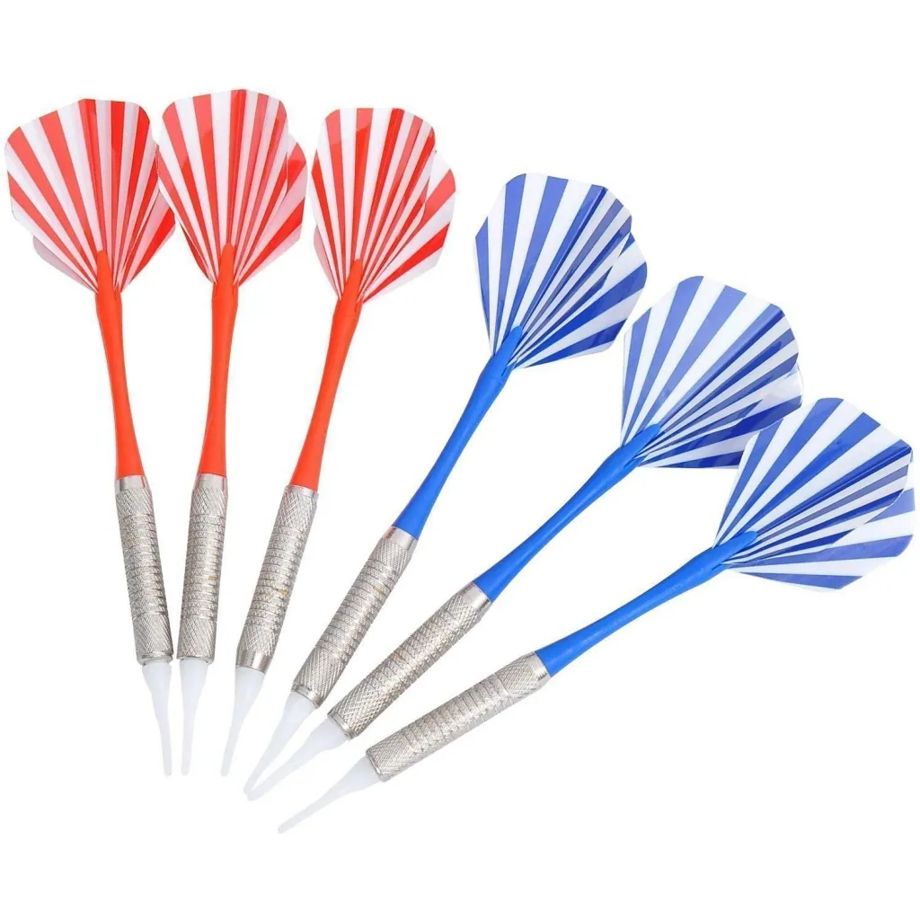 Elektronische Dartscheibe Dartboard soft Dart inkl. 6 Pfeile
