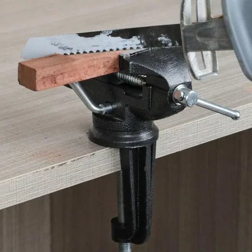 Drehbarer Schraubstock 75 mm - Gusseisen
