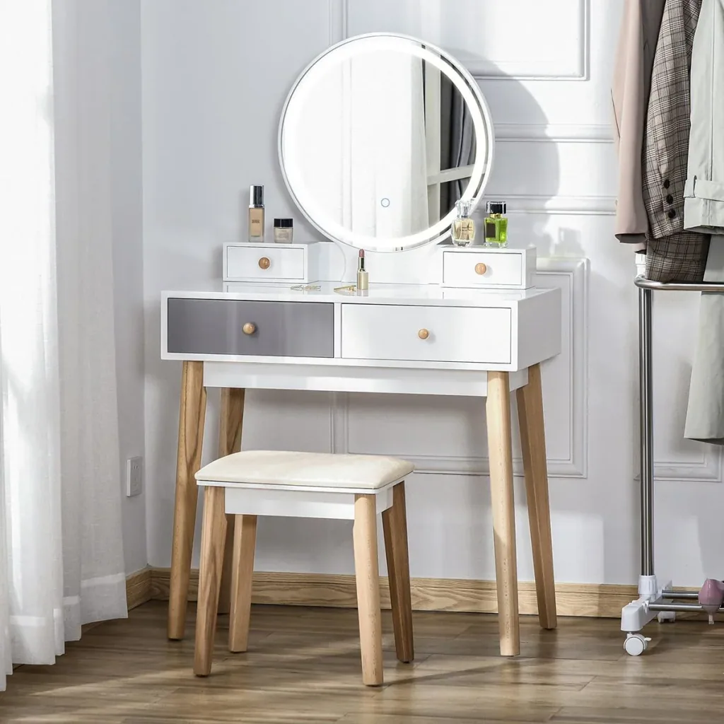 Schminktisch Kommode Tisch Skandi Design