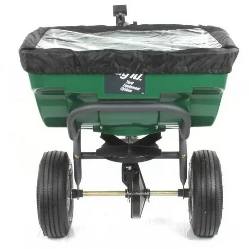 Turfmaster Precision Anhängestreuer 45 kg. Düngerstreuer und Salzstreuer