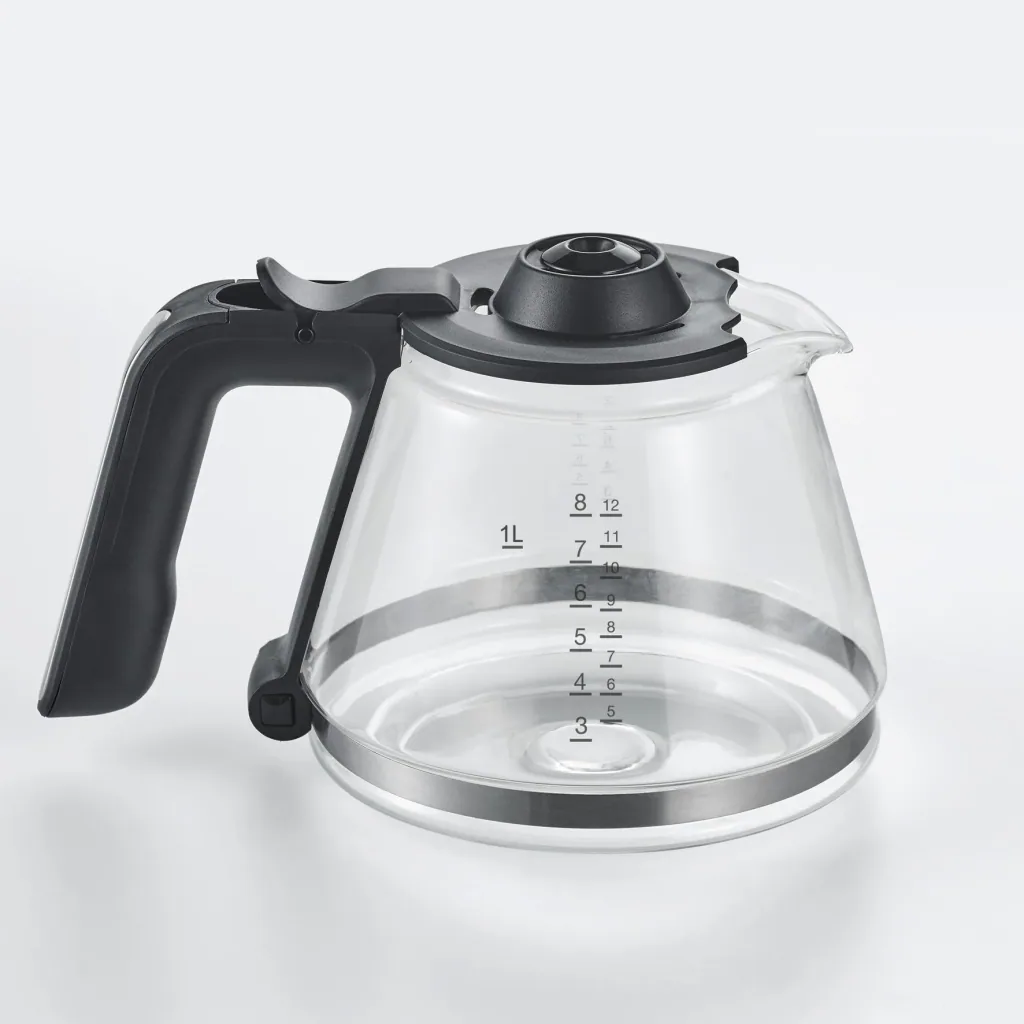 Kaffeemaschine „Caprice“, KA 5760, Silberfarben/ Schwarz