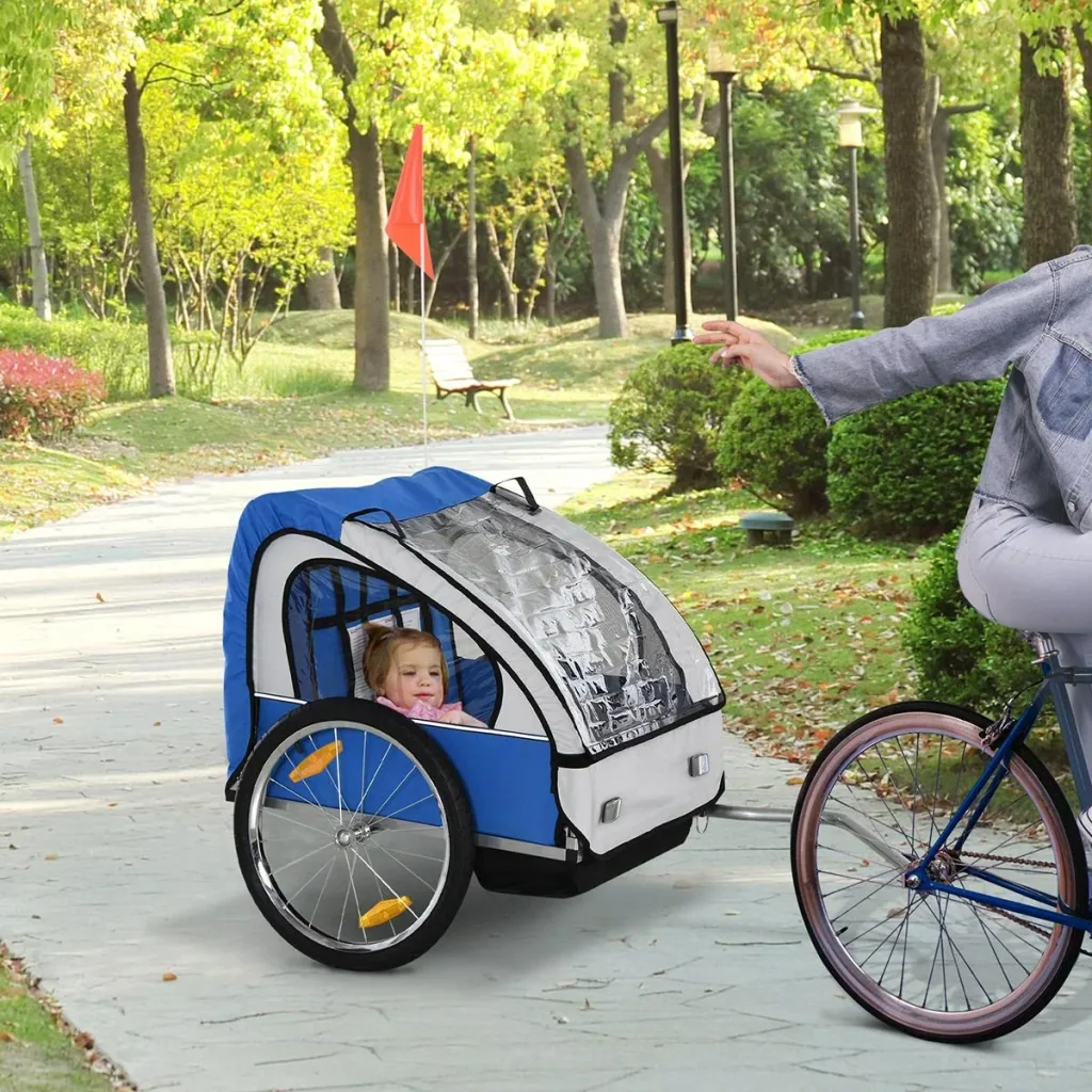 Fahrradanhänger für 2 Kinder