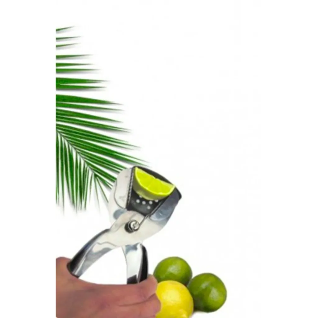 Zitronenpresse, Zitronenzange, Limettenpresse Edelstahl 18/10, Mehr Saft & Ergonomisches Design