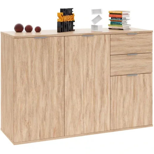 Schubladenkommode Alba Typ DB131 Eiche