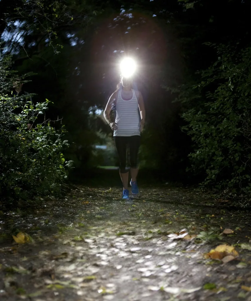 Cree LED Kopflampe 3 Watt mit 2 zusätzlichen roten LEDs