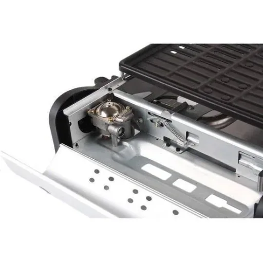 Tragbarer Smart-Gasgrill Tischgrill Campingkocher - inkl. 2 Gasflaschen