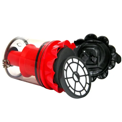 Staubsauger - max. 900 Watt - Eco Power - Multi Zyklon Rot