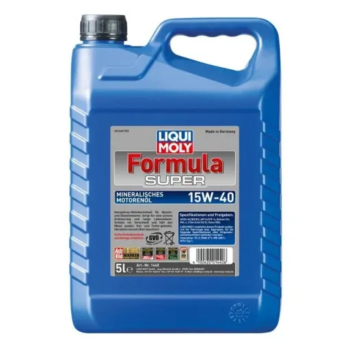 Mineralisches Motorenöl Formula Super 15W-40, 5 Liter