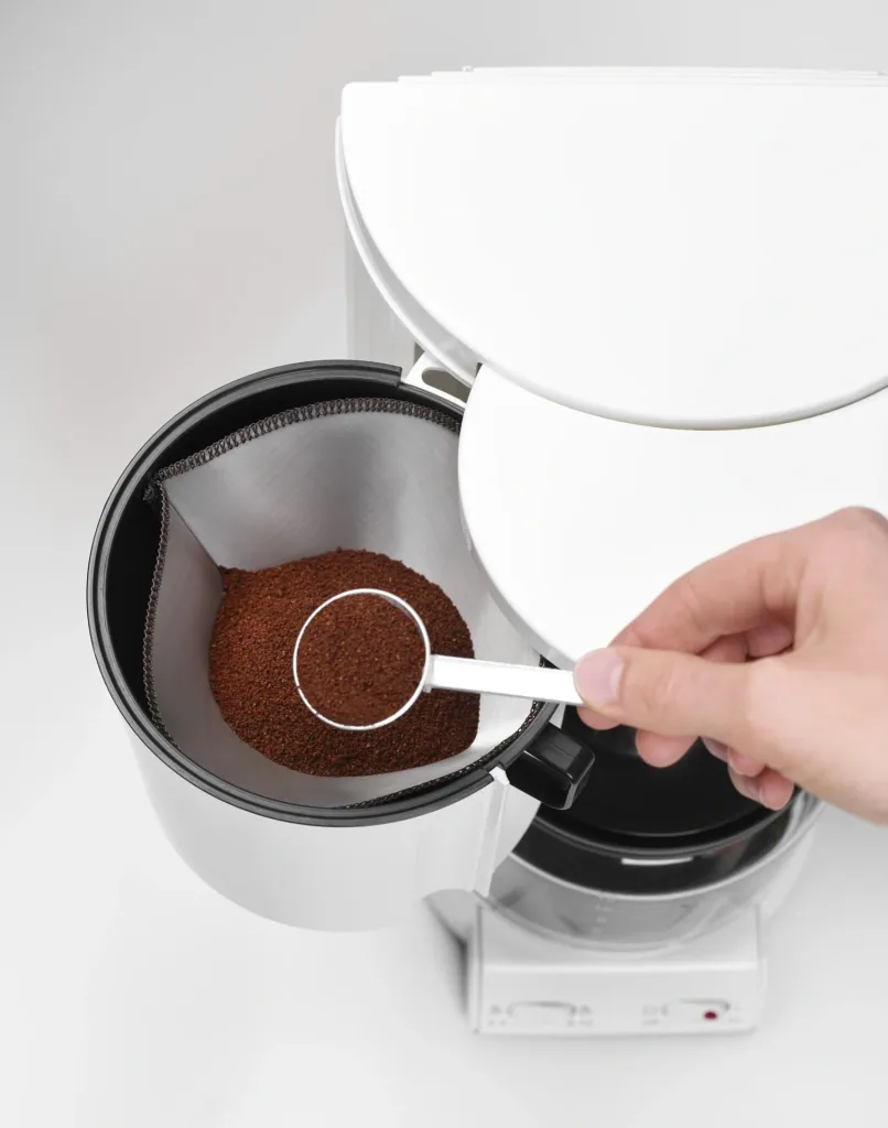 Kaffeedauerfilter, Edelstahlgewebe, faltbar, Größe 4