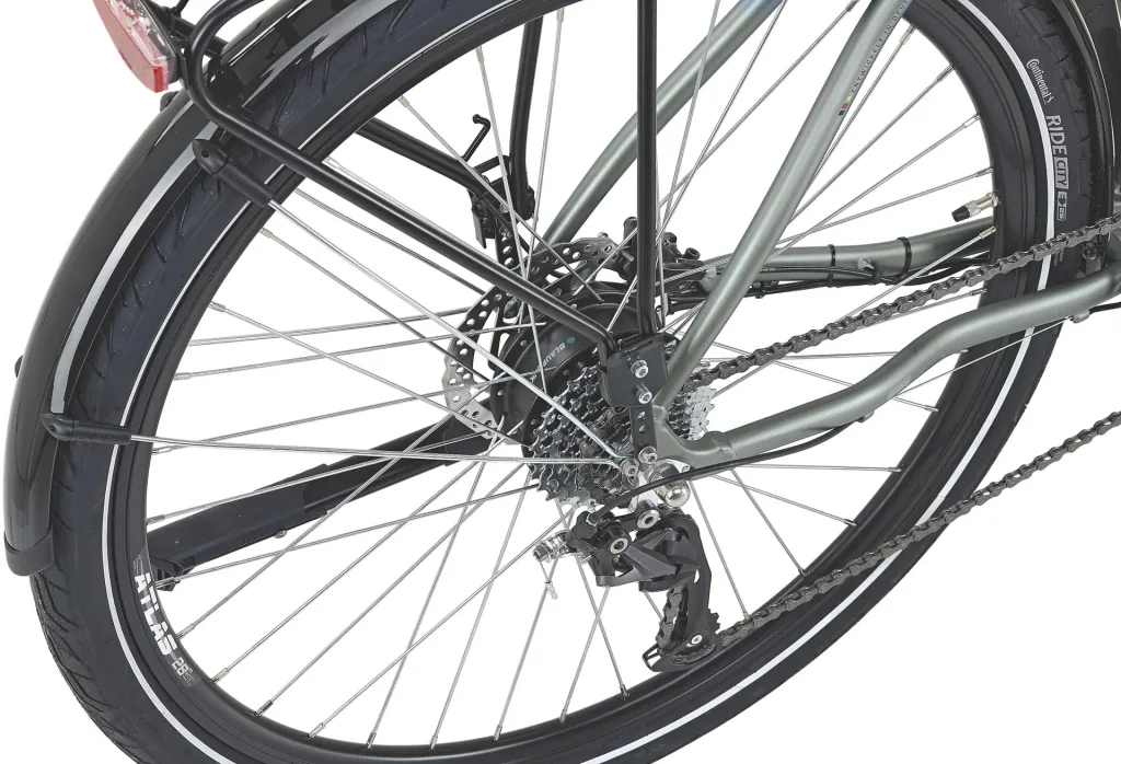 ENTDECKER 22.EST.05 Trekking E-Bike 28" BLAUPUNKT HR-Motor  Herren Diamant 28": Rahmengröße 54cm