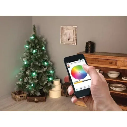 Vellight Globes Smart Weihnachtsbeleuchtung - 8m - 16 LEDs - RGB - nur für Innenräume