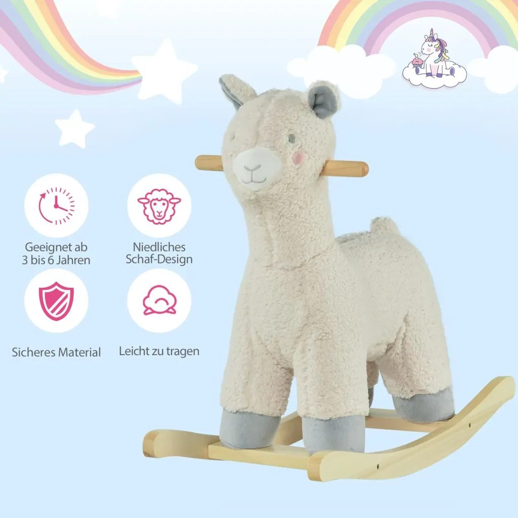 Schaukeltier als Schaf