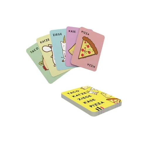 Gesellschaftsspiel Taco Katze Ziege Käse Pizza